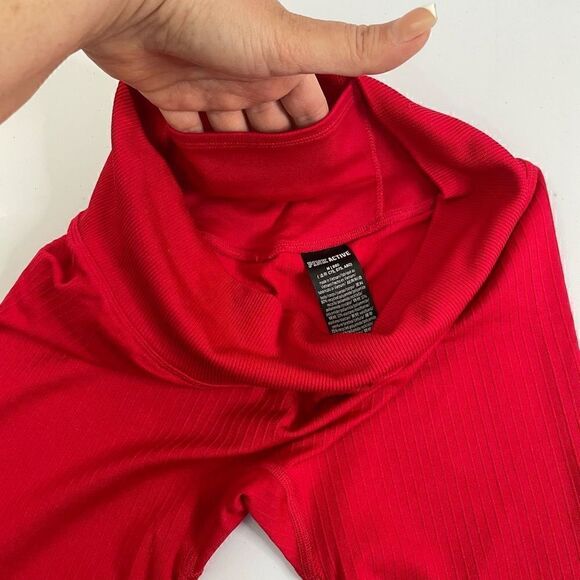 PINK| Active| Seamless| Legging| With backside Pocket - Picture 10 of 13